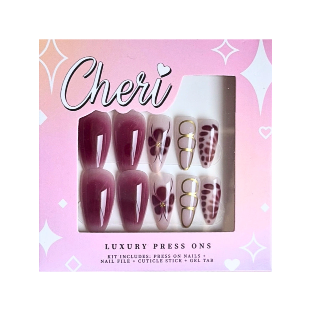 Sangria Press On Nail Kit