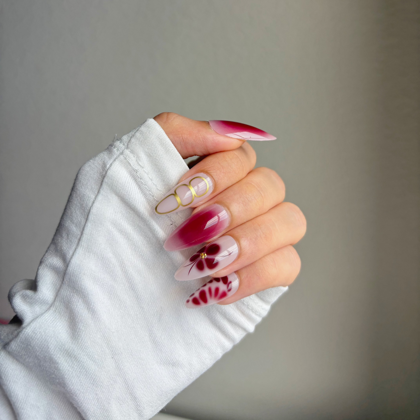 Sangria Press On Nail Kit