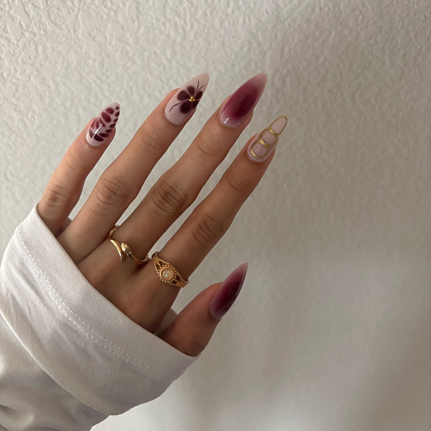 Sangria Press On Nail Kit