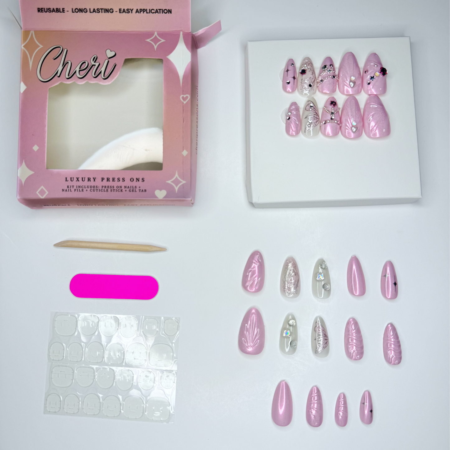 Fairycore Press On Nail Kit