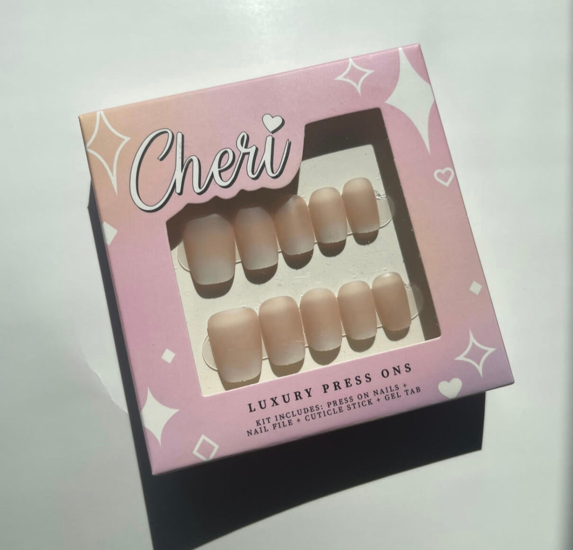 Muted Press On Nail Kit
